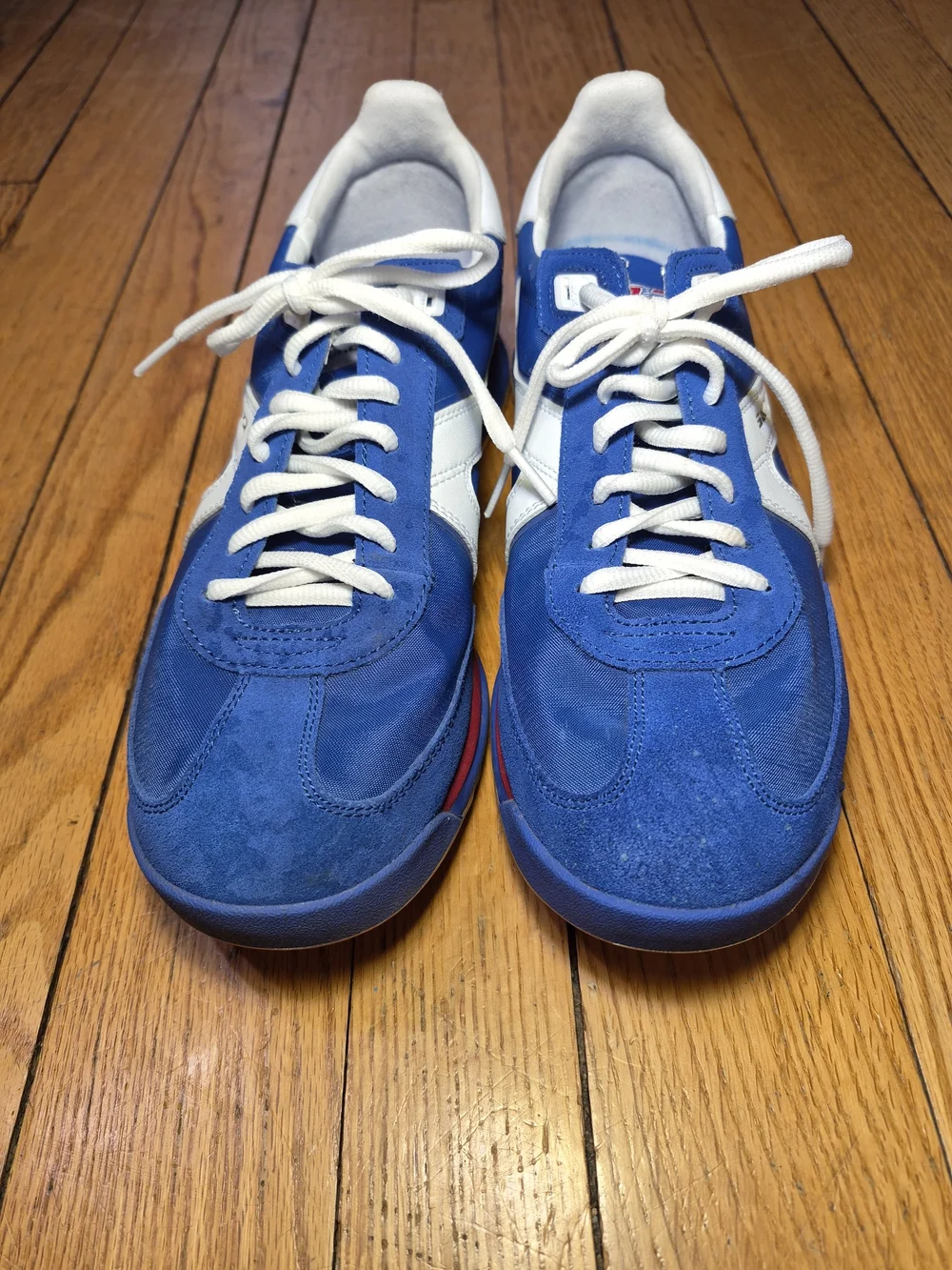 Skechers SKX 92 Men’s Blue and White Casual Sneakers Size 10